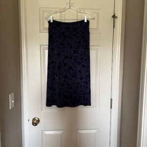 Women's Purple & Black Gilli Skirt Size Large.  Excellent Condition!